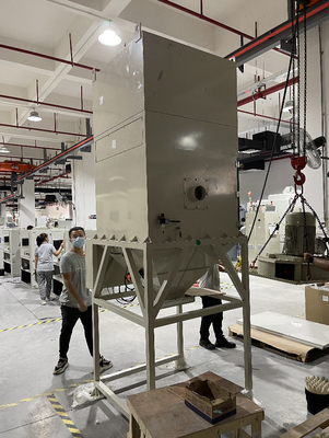 Sistema autopulente del getto di impulso del collettore di polveri per lucidatura del metallo della lavorazione del legno con il filtro dal cilindro