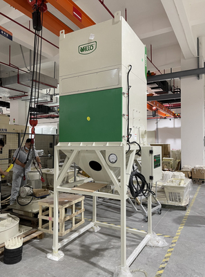 Sistema autopulente del getto di impulso del collettore di polveri per lucidatura del metallo della lavorazione del legno con il filtro dal cilindro