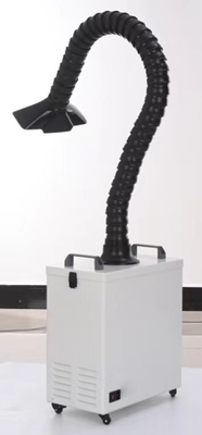 Extractor di fumo di saldatura per la marcatura laser di CO2 con telecomando e schermo