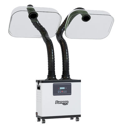 estrattore del vapore 120W per la moxibustione del salone di bellezza del chiodo con gli alti filtri efficienti da 3 strati
