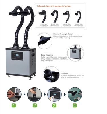 estrattore mobile del fumo di saldatura 110V