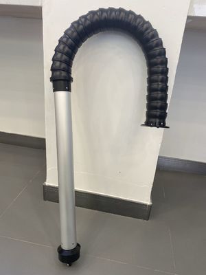tubo flessibile nero dell'estrazione del fumo di saldatura degli accessori dell'estrattore del vapore di 75mm