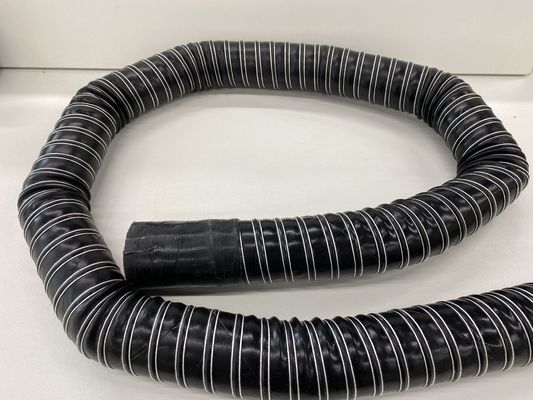 tubo flessibile nero dell'estrazione del fumo di saldatura degli accessori dell'estrattore del vapore di 75mm