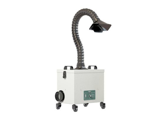Singolo braccio di aspirazione del laboratorio 330W dell'estrattore portatile del vapore
