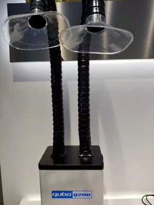 annullamento di rumore dell'estrattore del vapore del salone del chiodo di 62db 2000pa