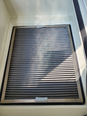 Pagina del metallo 9 strati filtra l'incisore Fume Extractor del laser di 620 M3/H