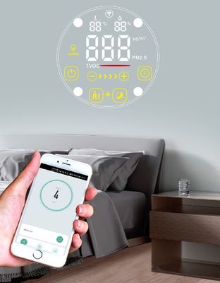 Purificatore fissato al muro dell'aria 280M3/H con il sensore PM2.5