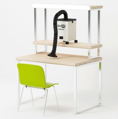 Estrattore automatico 195 M3/H del vapore del salone del chiodo di conversione di frequenza 70 W