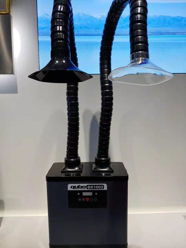 Il rumore che annulla 3 strati filtra l'estrattore mobile del vapore 200W per la macchina del laser