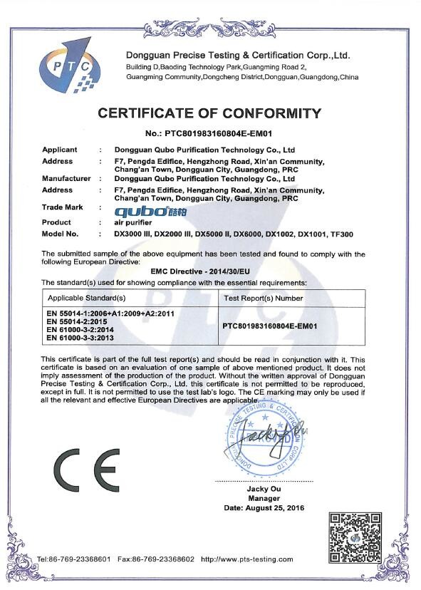 La Cina Shenzhen Future Technology Co., Ltd Certificazioni